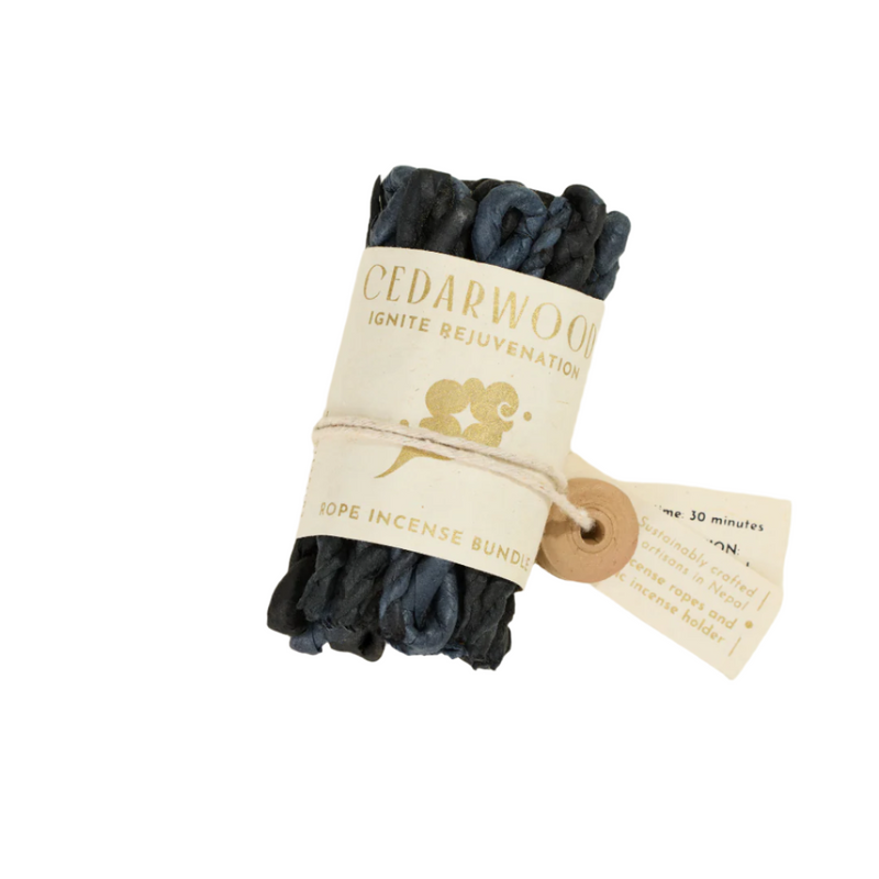 Cedarwood Rope Incense Bundle