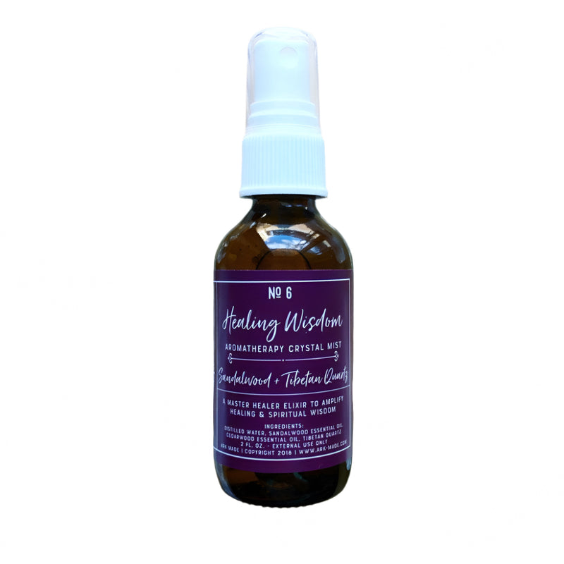 Healing Wisdom Aromatherapy Crystal Mist