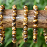 Tiger's Eye 8mm Bead Bracelet