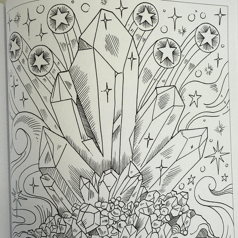 Starcana Moon Magic Coloring Book