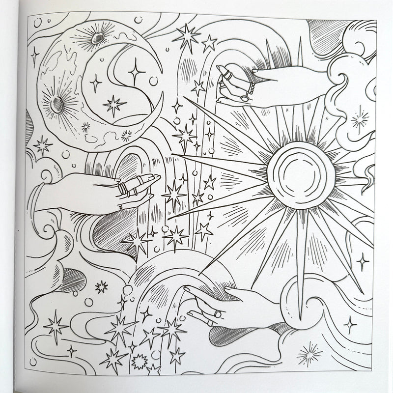 Starcana Moon Magic Coloring Book