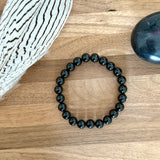 Black Tourmaline 8mm Bead Bracelet