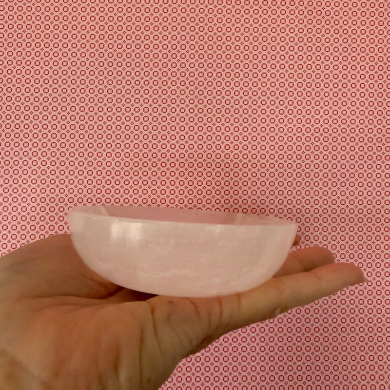 Celestial Selenite Offering Bowl