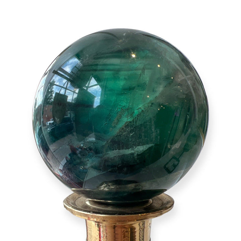 Fluorite Crystal Sphere