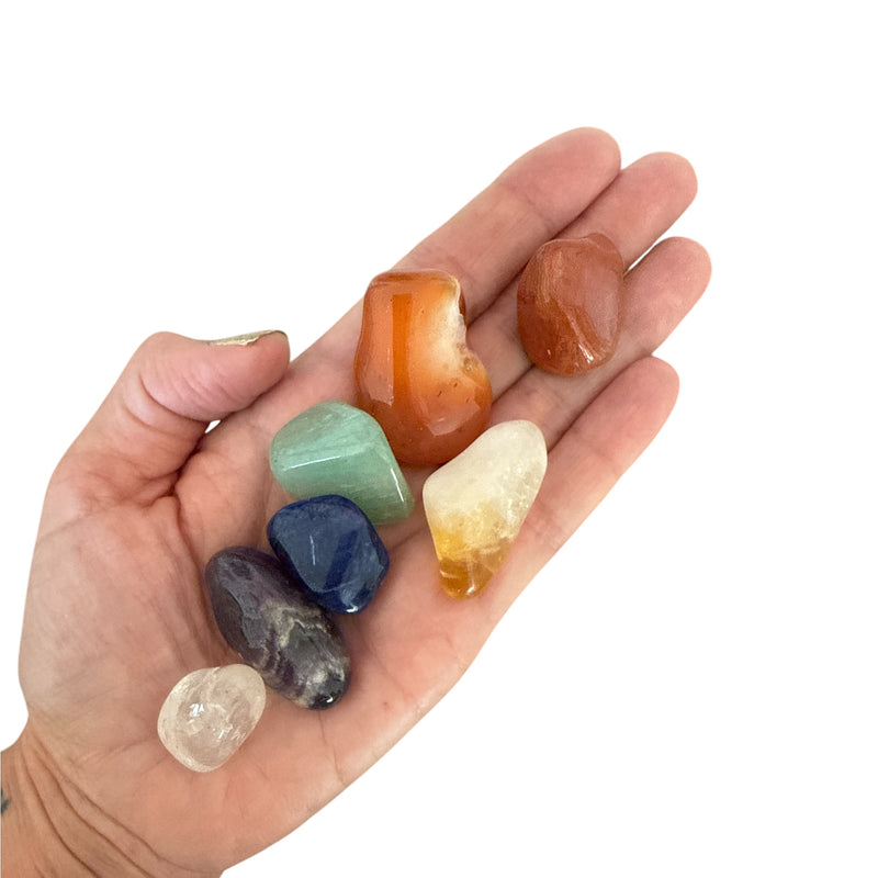 Seven Chakra Crystal and Stone Set