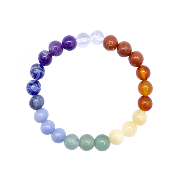 Chakra Gemstone 8mm Bracelet