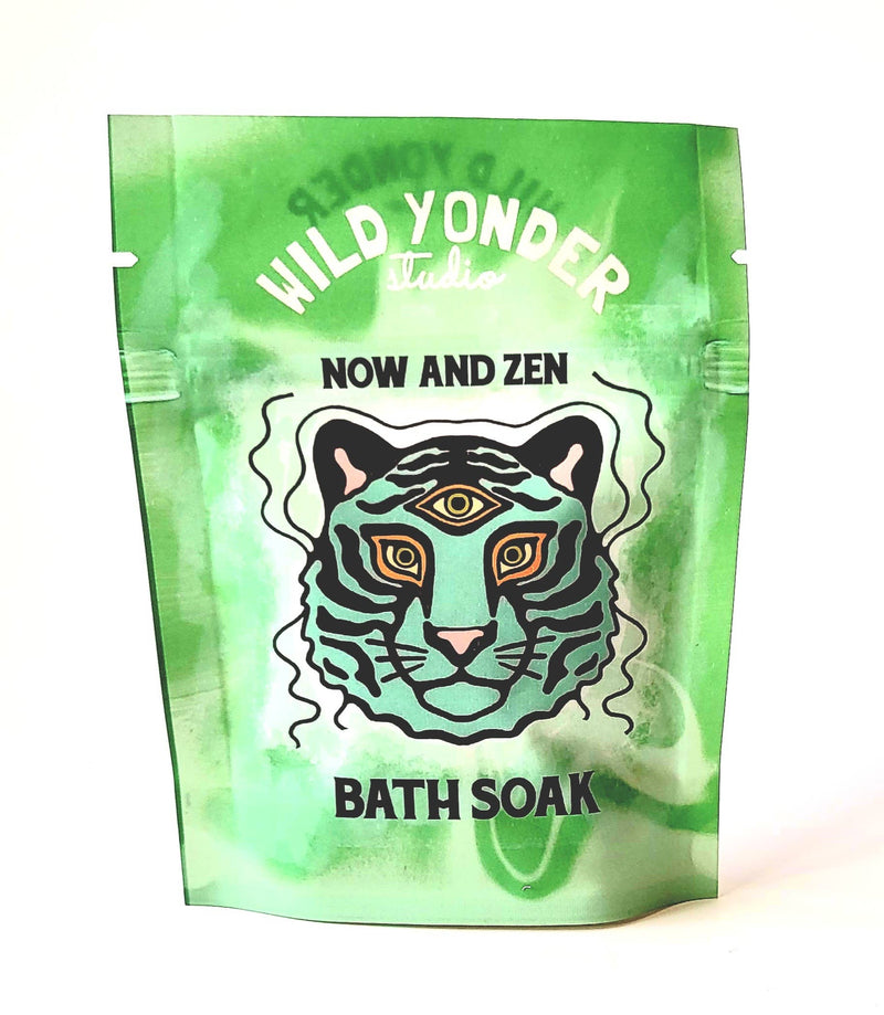 Now and Zen Bath Salt Soak Pouch