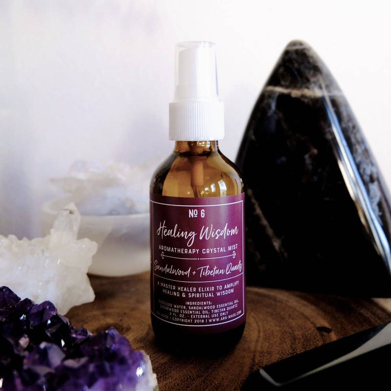 Healing Wisdom Aromatherapy Crystal Mist